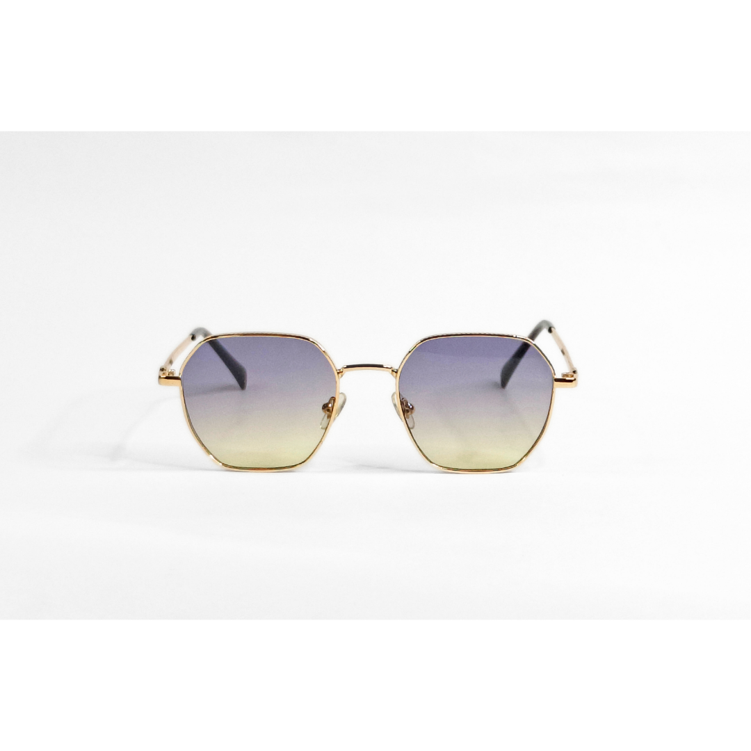 Noir - 8717 - Yellow & Blue Gradient - Sunglasses