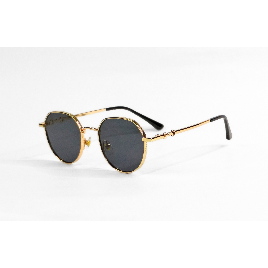 Noir - 8706 - Golden - Black - Sunglasses