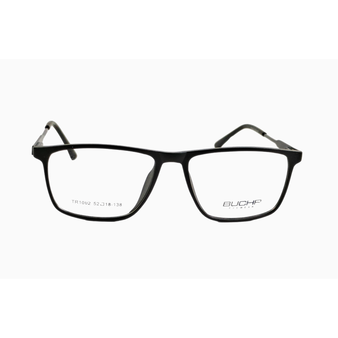 Buchr - 1002 - Rectangle - Matte Black