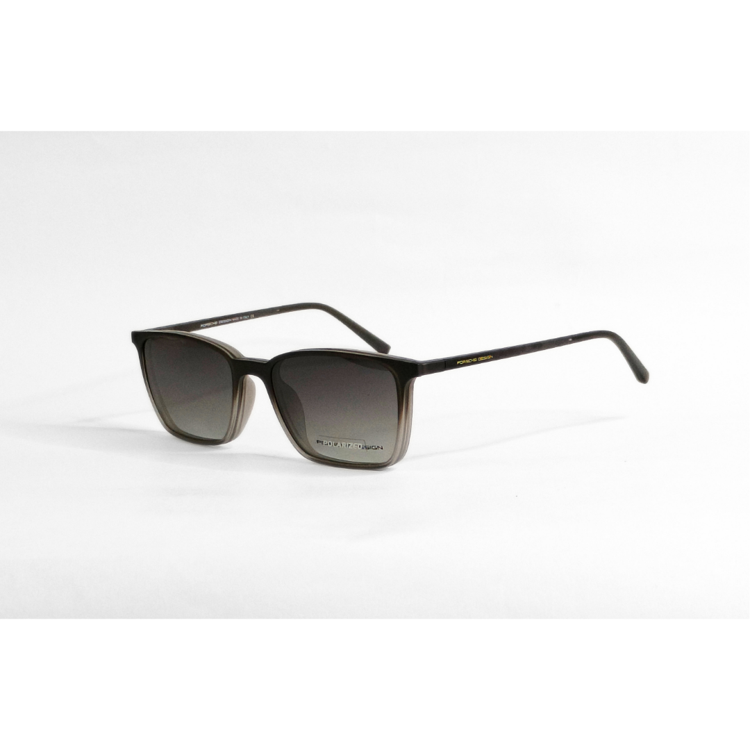Porsche - 7083 - Attachments - Polarized - Matte Grey Gradient