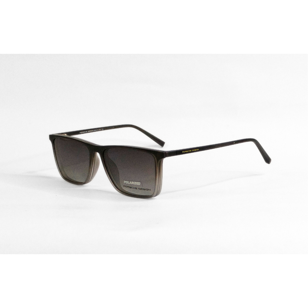 Porsche - 7082 - Attachments - Polarized - Matte Grey Double Shade
