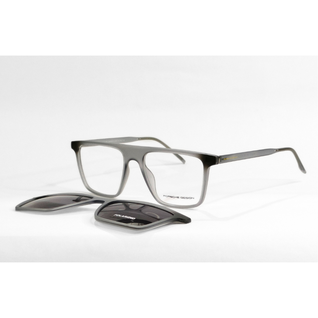 Porsche - 8070 - Attachments - Polarized - Matte Grey