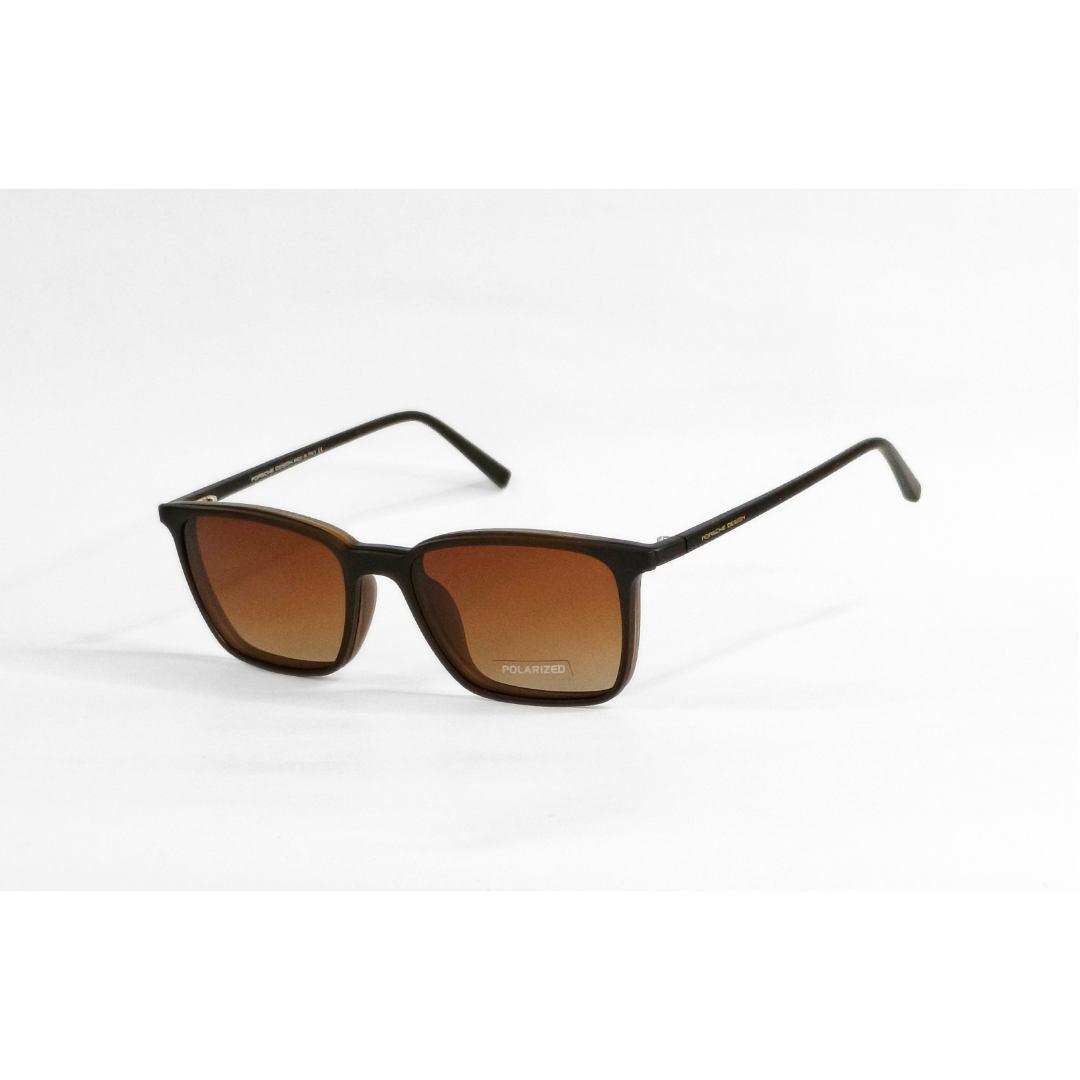Porsche - 7083 - Attachments - Polarized - Matte Brown