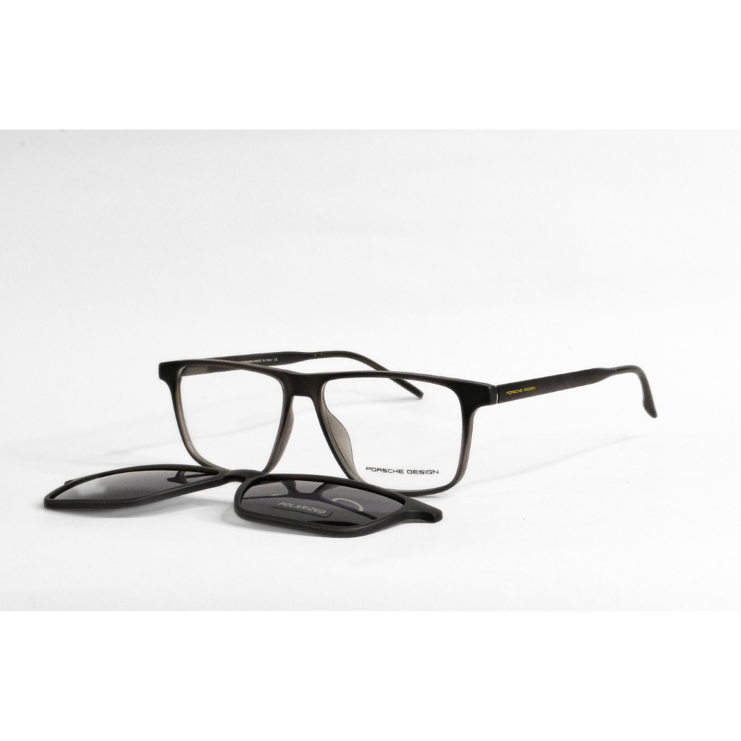 Porsche - 8072 - Attachments - Polarized - Matte Grey