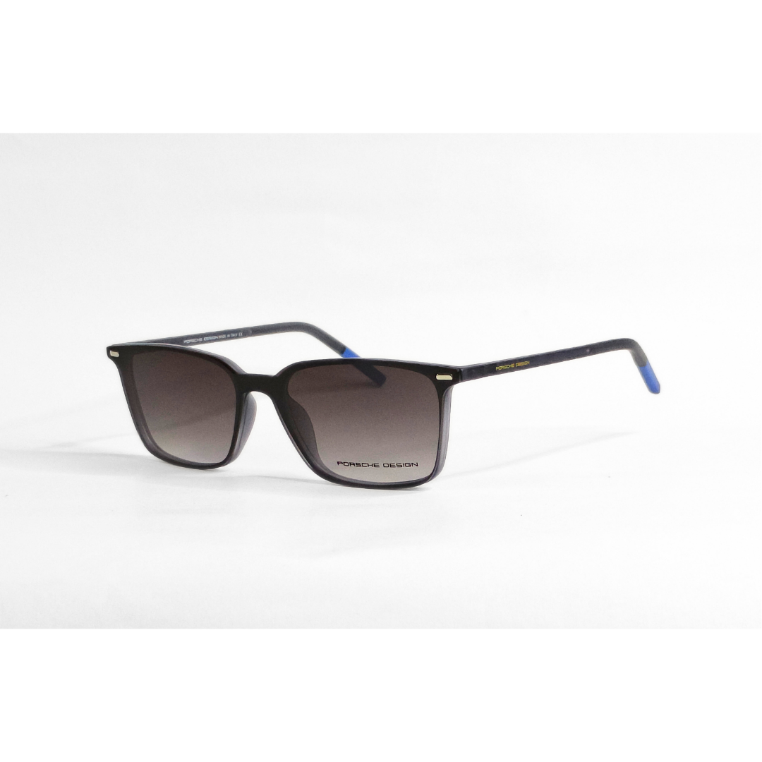 Porsche - 7090 - Attachments - Polarized - Matte Grey Double Shaded