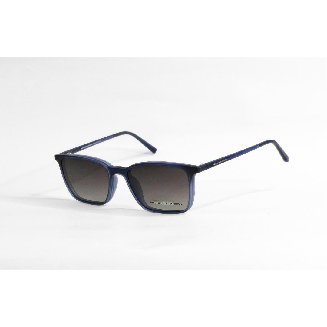 Porsche - 7083 - Attachments - Polarized - Matte Blue Double Shaded
