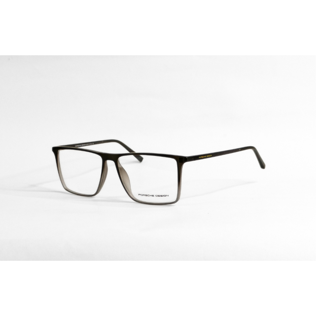 Porsche - 7080 - Foldable Attachments - Polarized - Matte Grey Gradient