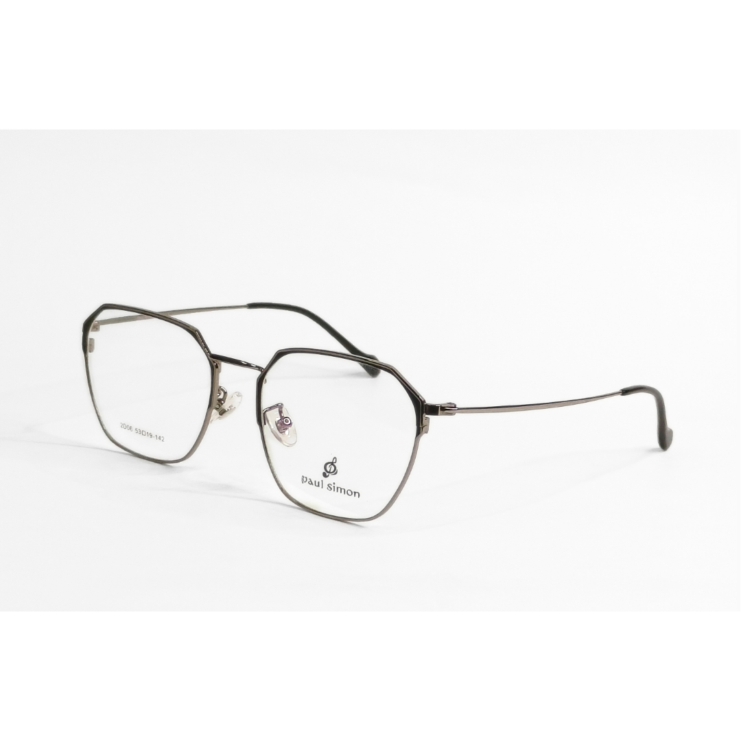 Paul Simon - 2D06 - Metallic Grey - Geometric Shape