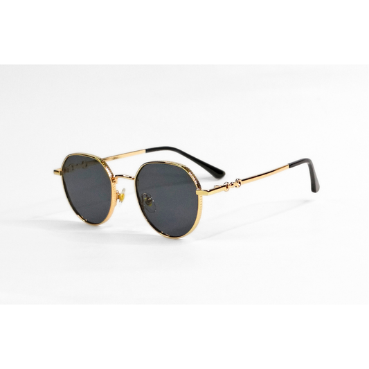 Noir - 8706 - Golden - Black - Sunglasses