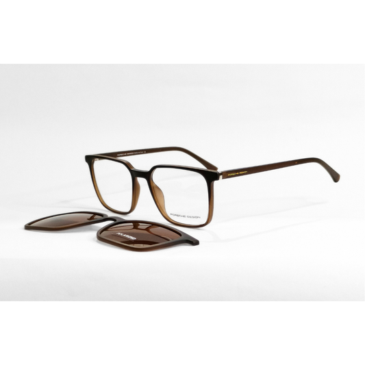 Porsche - 8073 - Attachments - Polarized - Matte Brown