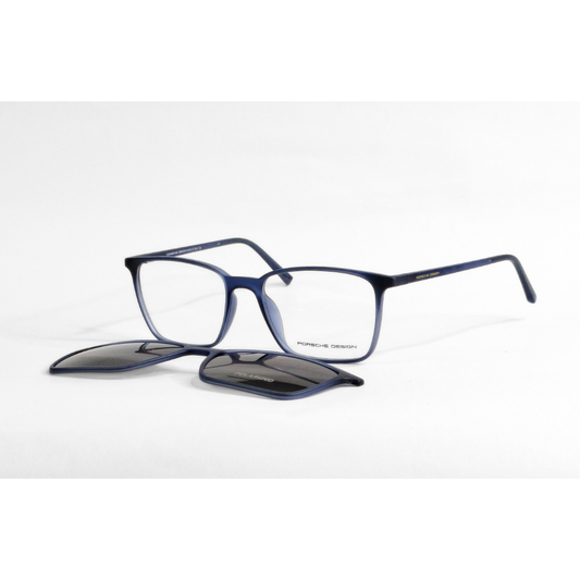 Porsche - 7083 - Attachments - Polarized - Matte Blue Double Shaded